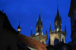 Behind Týnská at Dusk, Prague
