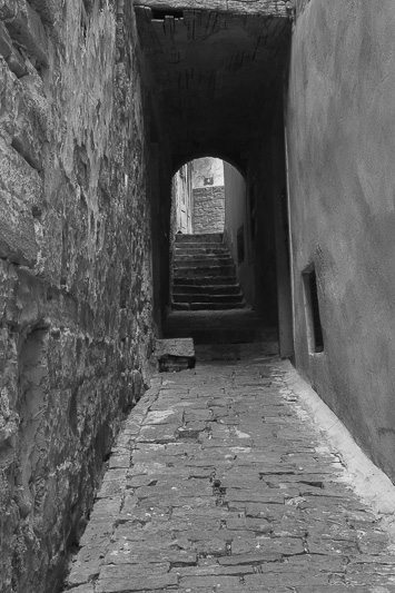 Piran Alley, Piran, Slovenia