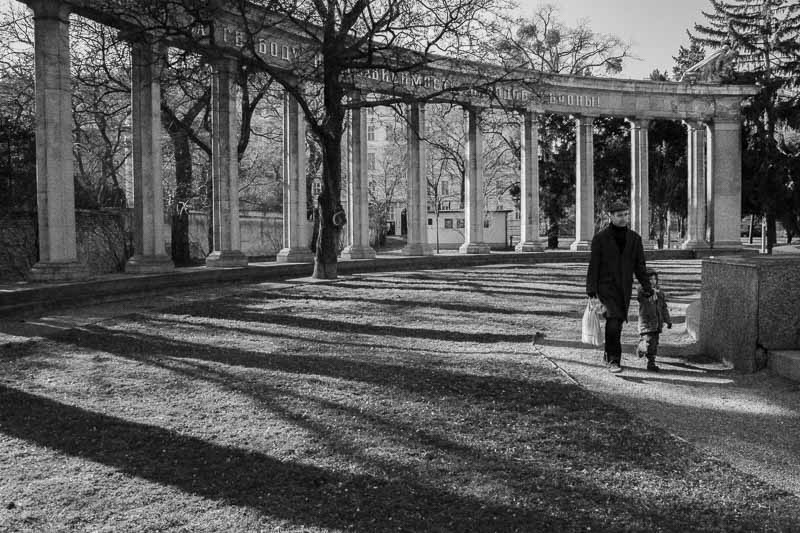 Sharing a Walk, Vienna