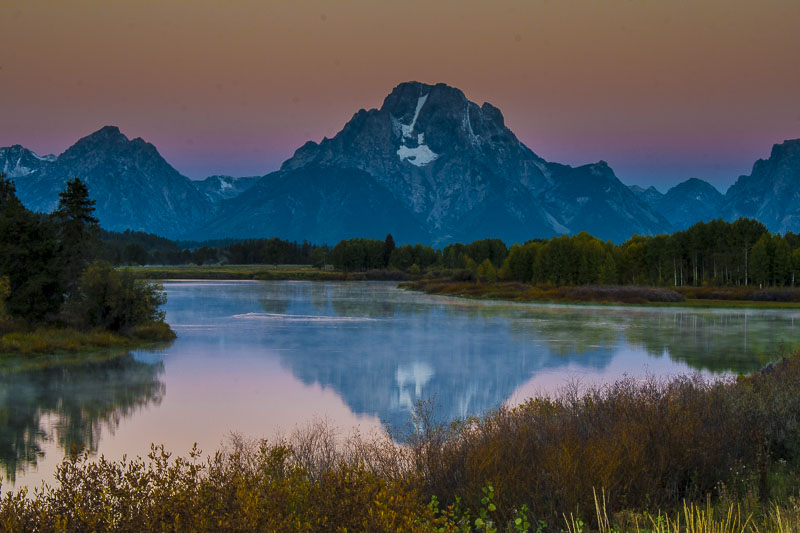 Early Morning Tetons, Teton National Park, Wyoming